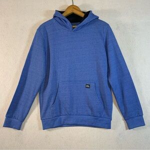 REAL WORK beautiful blue comfy basic hoodie